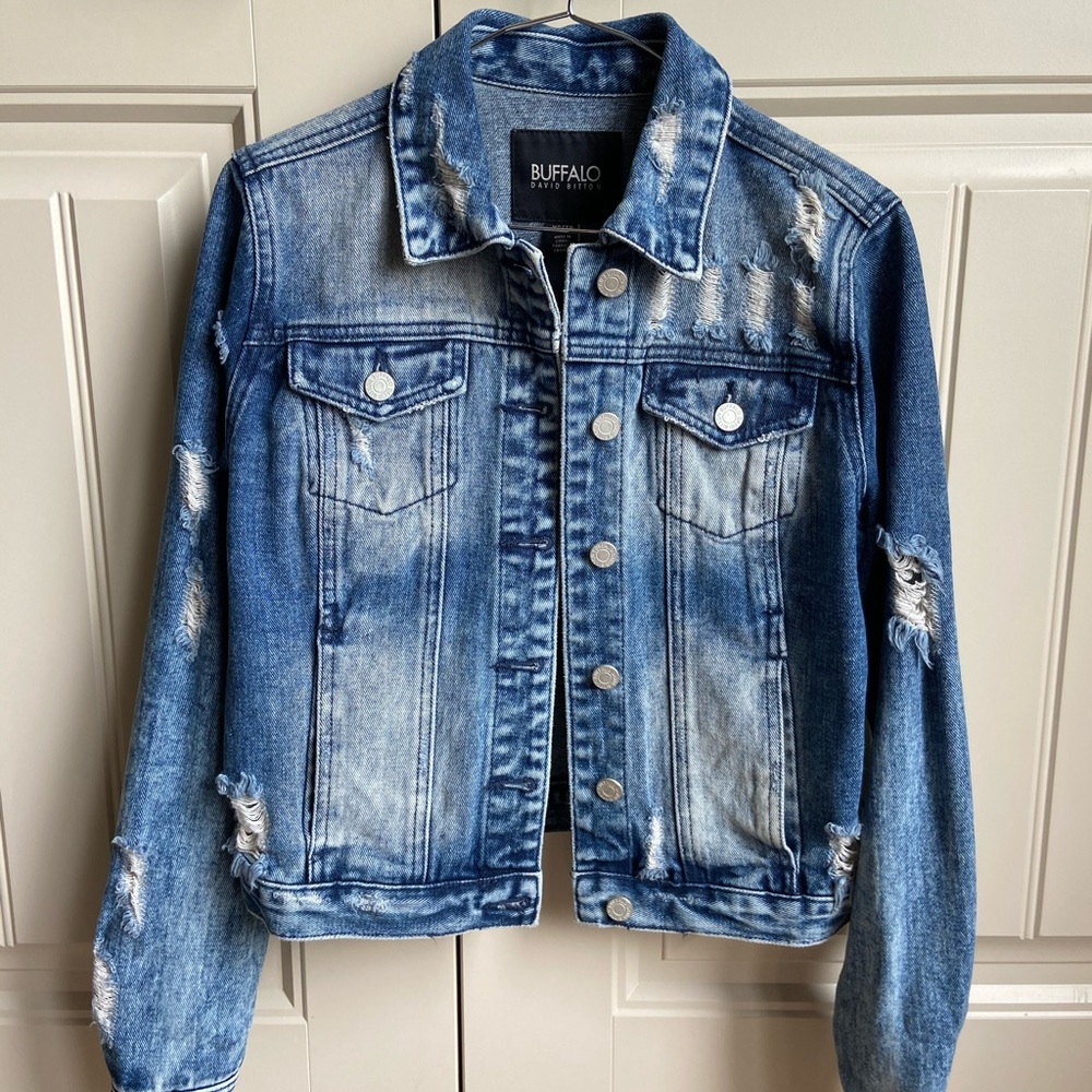 Buffalo denim jacket NWOT